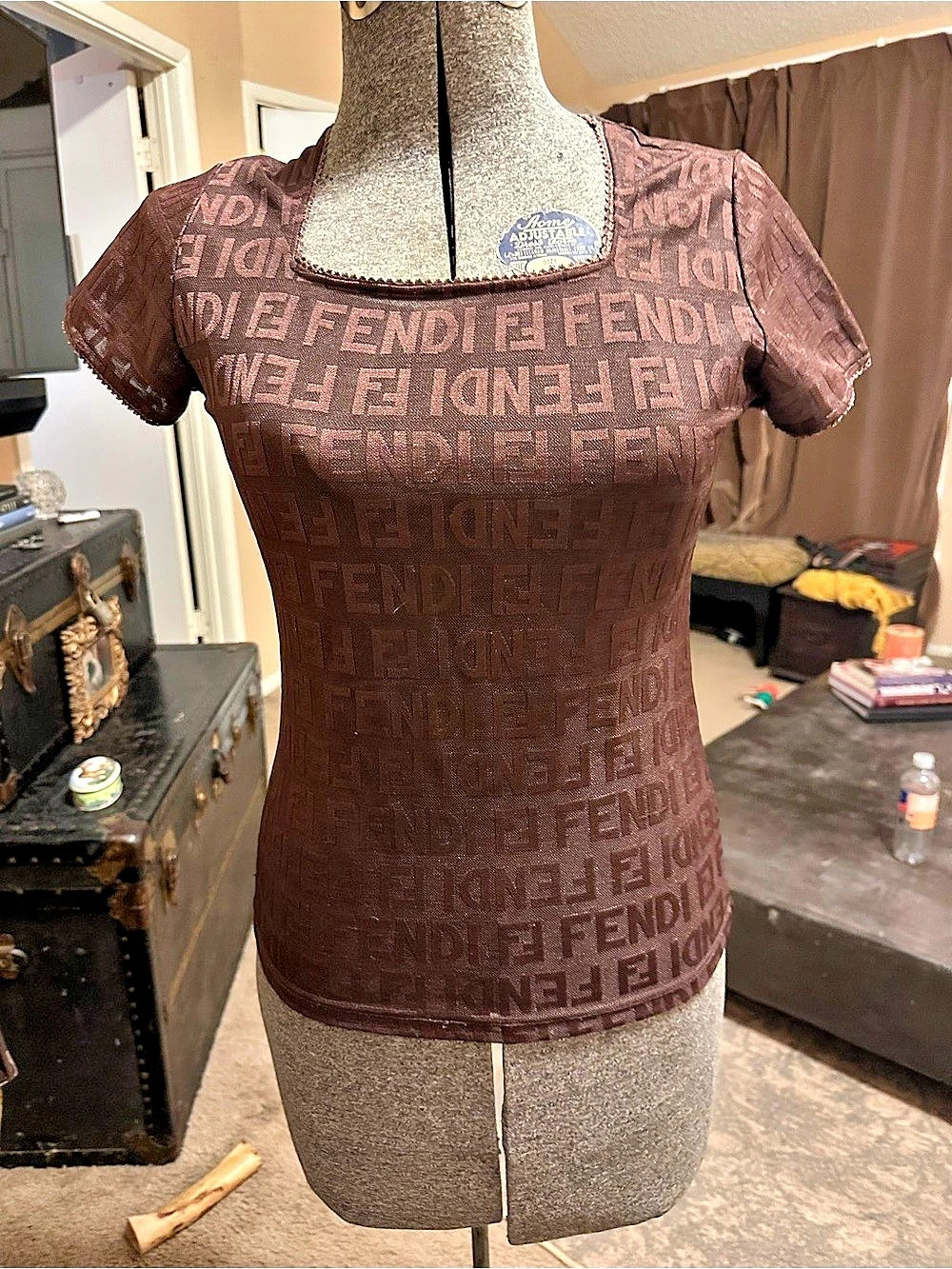 FF Short Sleeve sheer Top